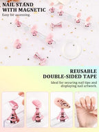Yoovr nail art tools set organized for salon or home use