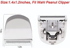 Two pack white clipper blades for Wahl peanut trimmers
