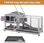 Complete gutinneen pet hutch setup with included accessories