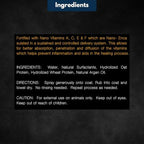 Premium USA imported E3 waterless pet cleanser bottle details