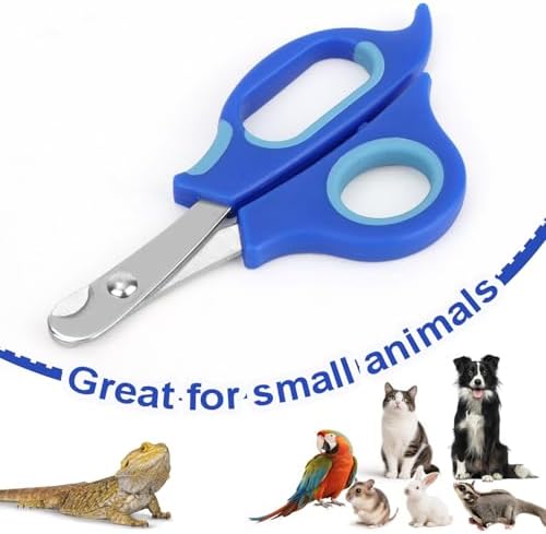 BOXOB small animal toe nail clipper highlighting retracted blade edge