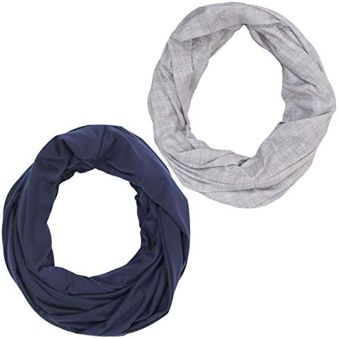 Top view of two pack LK Baby nursing covers folded