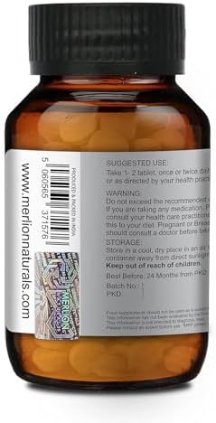 Authentic Merlion Naturals Haritaki tablets herbal supplement bottle