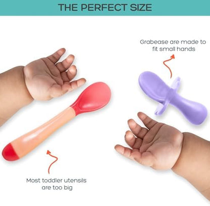 Grabease toddler fork designed for small hands