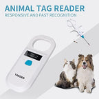 Side profile of Yanzeo AR180 RFID animal microchip reader