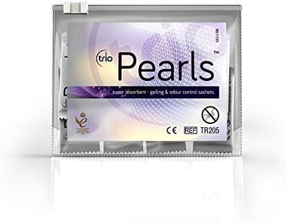 Trio Pearls nano engineered odour control sachets for ostomates