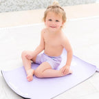 Splash About neoprene baby changing mat close up of fabric