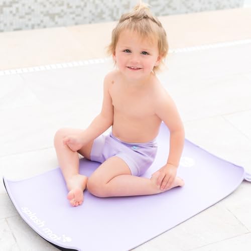 Splash About neoprene baby changing mat close up of fabric