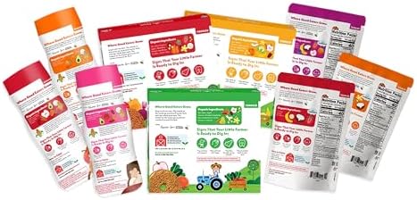 Once Upon a Farm dairy free organic coconut melts with probiotics ingredient panel details.