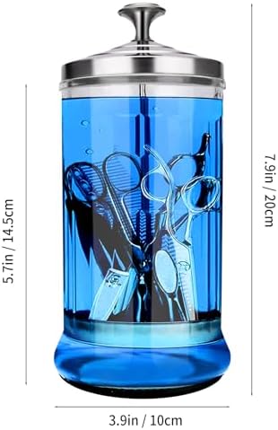 Close up of Namgznso glass jar with stainless steel lid
