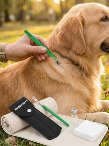 Tick identification card included in removal kit
