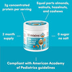Lil Mixins baby allergen introduction supplement jar side label