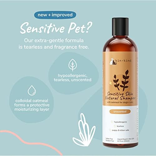 Kin+Kind hypoallergenic oatmeal shampoo texture and consistency