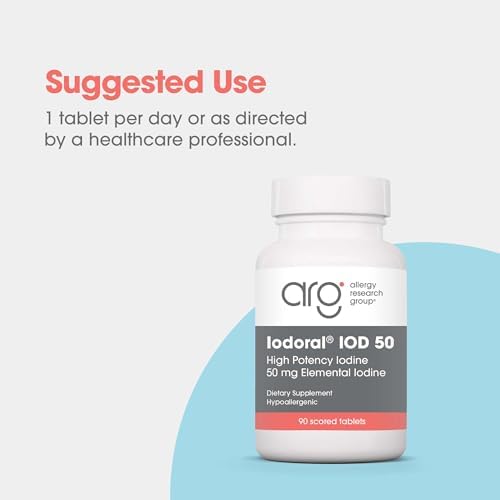 Scored tablet form of Optimox Iodoral 50 mg for precise dosage control