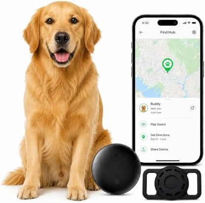 JNLIK smart pet tracker Android exclusive device showcasing its compact waterproof build