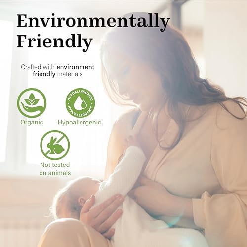 Azollia reusable nursing pads packaging and quantity display