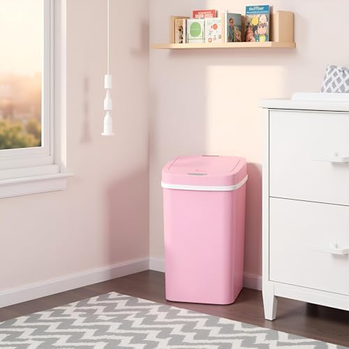 Delletir 15L diaper pail slim space saving side profile