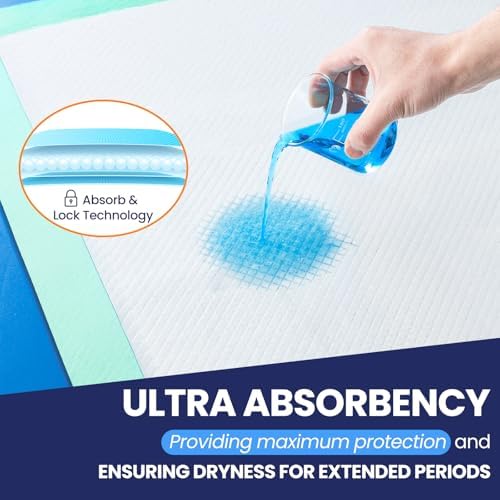 Heavy duty leakproof backing of Aozita disposable underpads
