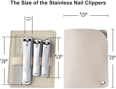 Detailed view of AECW heavy duty fingernail and toenail clippers