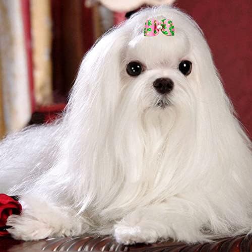 High-elastic rubber bands on JpGdn pet bows for easy attachment