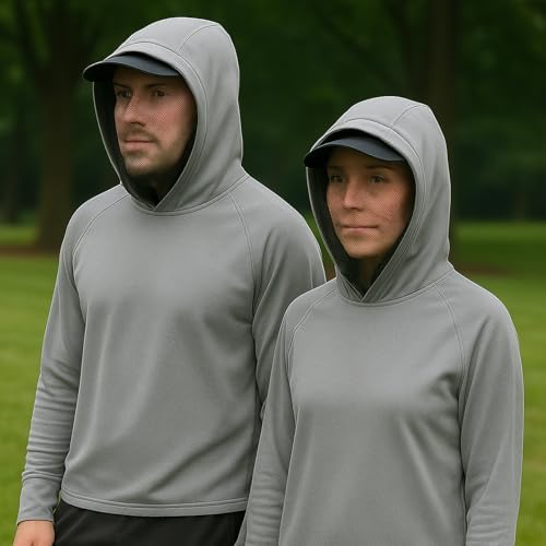 Close up of Aoximyouny mosquito jacket adjustable face mesh net