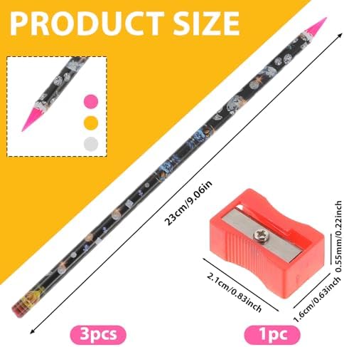 Close up of Aiyorse wax pencil tip picking up a nail art gem