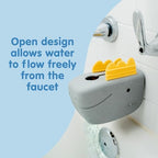 Close up of yellow spikes on Dr. Brown's dinosaur spout guard