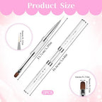 Two pieces of Cobee double ended nail tool for scale
