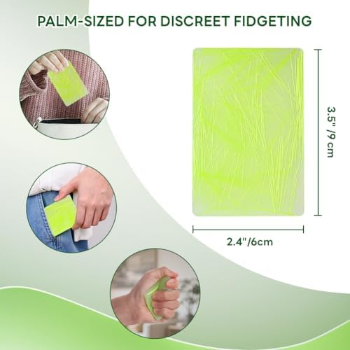 Compact travel friendly adult ADHD stress relief pocket pads showcasing portable size