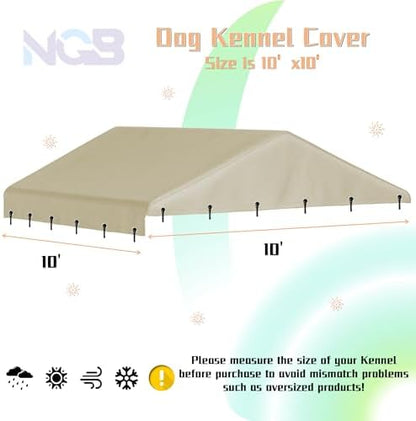 Close up view of the premium waterproof 600D Oxford fabric material used on the NGB protective shade top canopy.