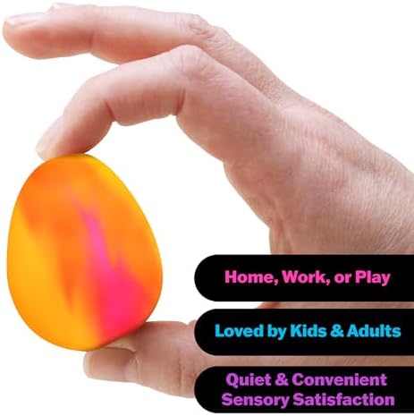 Different assorted color variations of the Schylling Needoh Dippin Dazzler toys side by side.