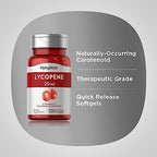 Piping Rock Lycopene bottle showing non-GMO and gluten-free seals
