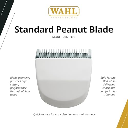 Side profile of Wahl Professional Snap-On Peanut blade replacement