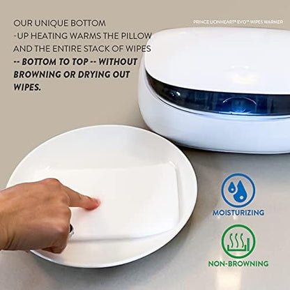 Prince Lionheart wipe warmer maintenance demonstration with water