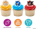 Close up of Sonic the Hedgehog character ring decoration