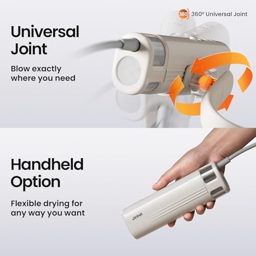 Close up of JirPet pet dryer control panel and settings