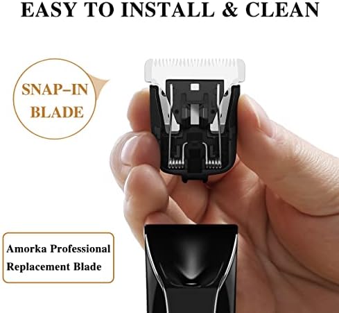 Side profile of Amorka snap-in replacement blade