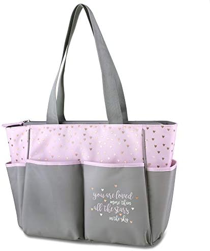 Baby Essentials Diaper Bag Tote lifestyle view