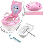 Xkmt potty training chair ergonomic back support