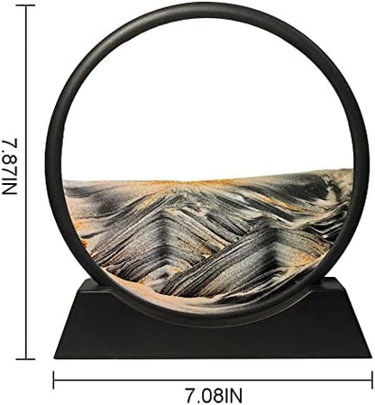 Muyan 3D deep sea sandscape showing flowing sand movement