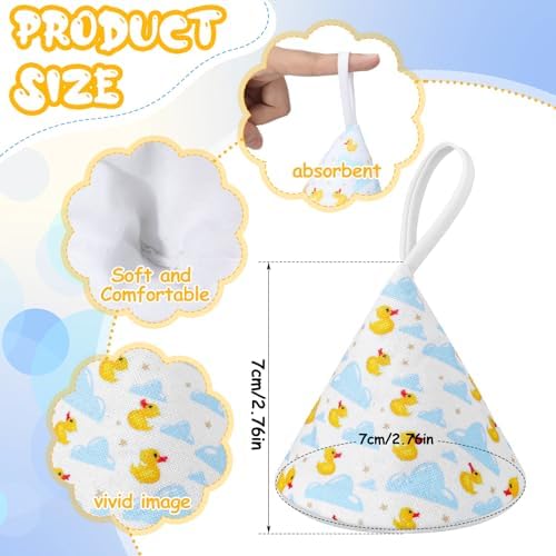 Windkream baby pee shield set with duck pattern design