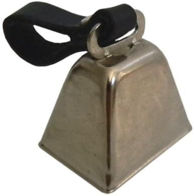 Pete Rickard DD683 Nickel Plated Dog Bell front view