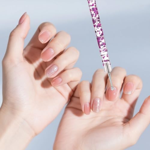 Nail art dotting tools used for creating mandala patterns