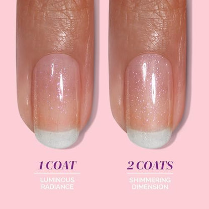 Professional manicure using Londontown Glow Getter Luminizer