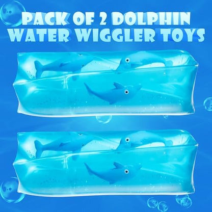 Bedwina brand water snake sensory toy packaging details and premium vinyl build view