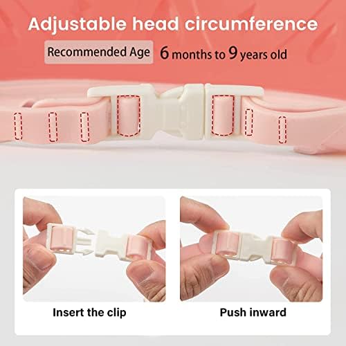 Premium imported Ztexkee pink toddler hair washing guard packaging view