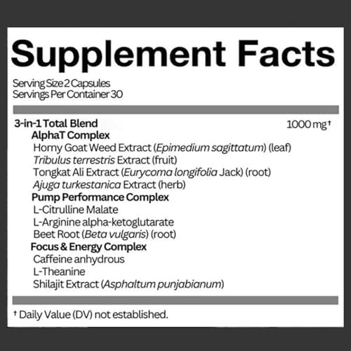 Bruiseweed Big Dog male dietary supplement packaging displaying non-GMO plant-based labels.