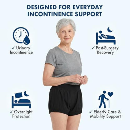 AQX high waist leakproof incontinence underwear set