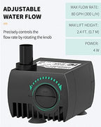 Uniclife aquarium powerhead angled perspective highlighting build quality