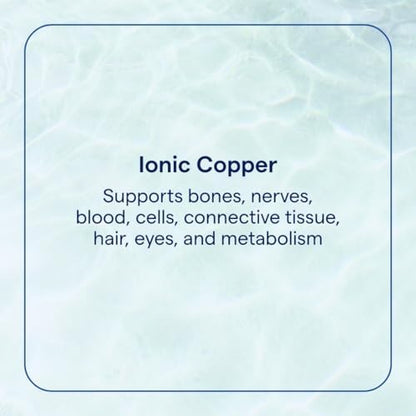Trace Minerals Ionic Copper supplement usage demonstration